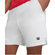 Wilson Tennishose Team kurz weiss Herren